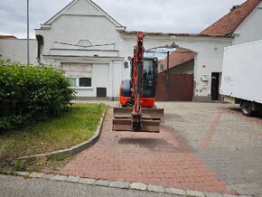 Pásový minibagr Kubota U36-4 - 6