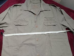 Pánská košile khaki, XXL - 6