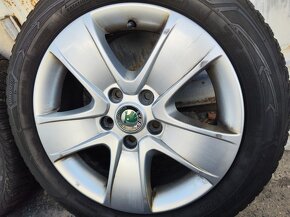 16"zimní alu sada Crateris 5x112 origo Octavia 2 Golf 5 6 - 6