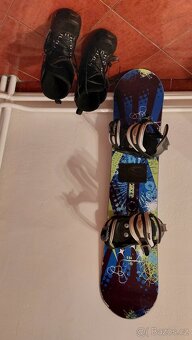 Snowboard 120 cm + boty 37 - 6