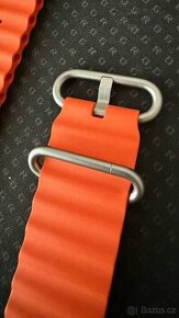 Originální Apple Watch 49mm oranžový oceánský řemínek - 6