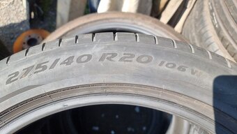 Letní pneu 275/40/20 Pirelli Run Flat - 6