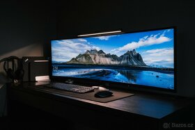 Super-ultra široký zakřivený monitor Dell 49" - 6