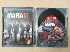 Hra Mafia II Steel book + soundtrack + mapa PS3 - 6