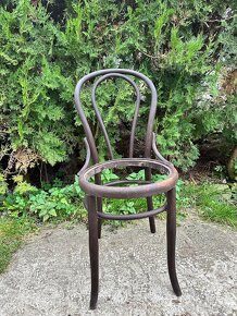 Židle z ohýbaného dřeva - Thonet (3 ks) - 6