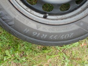 4xObutá zimní sada kol na ŠKODA OCTAVIA 3  205/55 R16 - 6