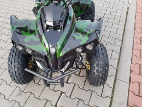 Dětská čtyřtaktní čtyřkolka ATV Warrior125ccm zel - 6