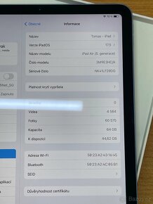 Apple iPad Air WiFi 64GB - 5.Generace M1 Záruka 24 měsíců - 6