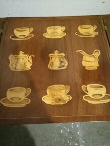 Rozkládací čajový stolek - 6