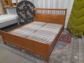 Manželská postel 160x200 cm HEMNES IKEA - 6