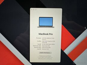 CTO MacBook Pro 15 2019 i7 / 16GB / 500GB / Pro 555x - 6