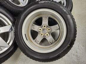 Alu kola 16" Rial 5x112 zimni pneu 4,5-5mm - 6