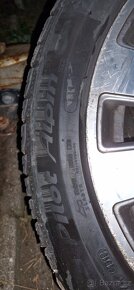 Alu kola audi A8 D3 255/45 r19 zimni pneu 5x112 - 6