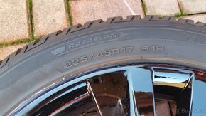 ALU kola ŠKODA 5x112 R17 NOVÉ + zimní pneu 225/45/17 8mm - 6