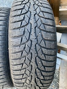 Plechové disky 16” 5x100 a zimní pneu 195/60/R16 Nokian - 6