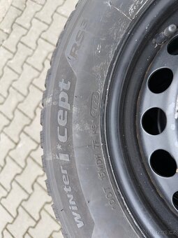 Hankook winter icept rs3 195/65/15 nové pneu i disky 100% - 6