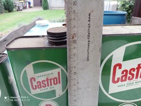 Plechovky Castrol. - 6