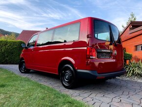 VW Transporter T6.1 LONG-97 tis.km-DPH-barva RED Multivan - 6