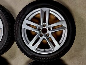 zimní originál AUDI A4 7x17" 5x112 ET42 s pneu 225/50 R17 - 6