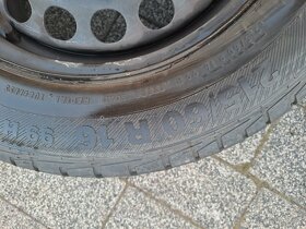 ŠKODA YETI LETNÍ SADA KOL 215/60 R 16 + OCELOVÉ DISKY - 6