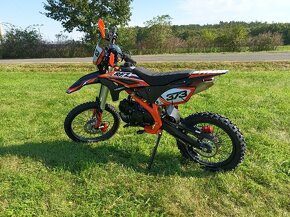 Pitbike Thunder 140cc 19/16 E-start oranžová - 6