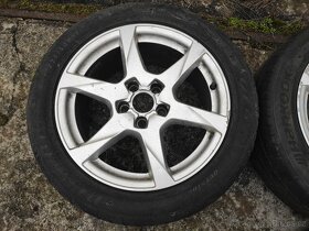 Sada kol R17 5x112 origo AUDI, pneu Hankook na dojetí - 6