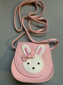 Nová kožená světle růžová dětská kabelka Minnie - 6