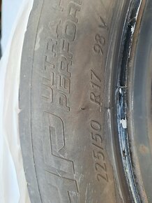 Plechové disky s letními pneu 225/50 R17 98V Peugeot 3008 - 6