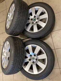 Alu škoda 5x112 r16 letní - 6