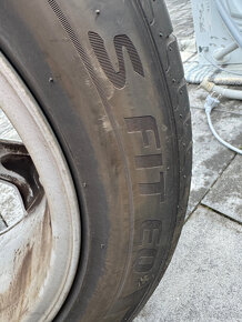 ALU Kola Borbet R16" 5x110 pneumatiky 205/55 R16 - 6