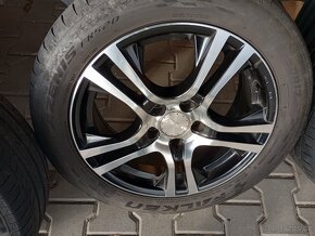 Alu litá kola PLATIN P53 BLACK 17"  AUDI A4 B8, 225/50/17 - 6