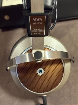 Aiwa HP-500 stereo Headphones Vintage 1979 - 6