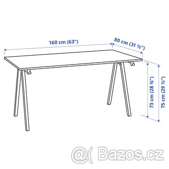 Prodám krásný stůl Ikea (jako nový) - 6