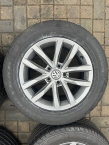 ORIGINÁL Alu Volkswagen Aragon R16, 5x112 - TOP STAV - 6