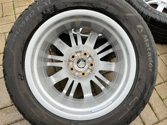 4x alu disky 5x114 R17, letní pneu 80% - 6