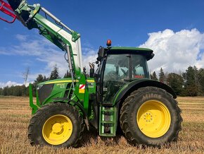 MONTUJEME ČELNÍ NAKLADAČE INTER-TECH NA TRAKTORY JOHN DEERE - 6