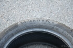 215/55 R17 XL Continental pěkné zimní pneu, č.336 - 6