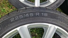 Alu kola VW R-line letní pneu 5x112 R18 - 6