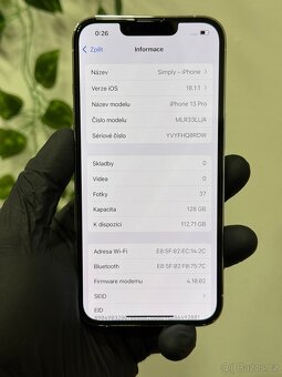 iPhone 13 Pro 128GB stříbrný - 6