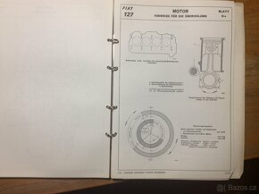 Originál servisní kniha Fiat 127 rok 1971 - 6