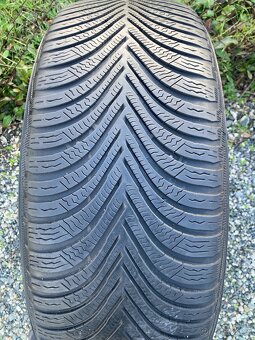 ALU KOLA ORIG.AUDI ZIMNÍ 225/55/R17 MICHELIN ALPIN 5 - 6