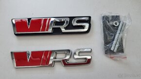 SKODA VRS LOGO RS NAPIS - 6