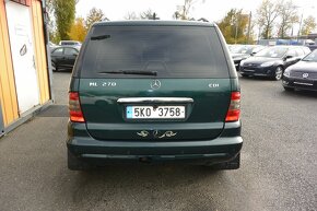 PRÁDÁMMercedes-Benz ML 270 2.7CDI, AUTOMAT PO VÝMĚNĚ OLEJE - 6