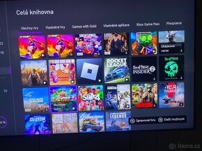 Xbox one s digital 1TB + 2 ovladače 50+ her - 6