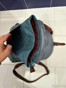 Nový dámský batoh/taška v modré barvě - 6