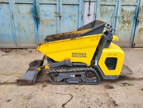 Pásový minidumper Wacker Neuson DT10. 2019 - 6