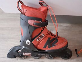 Prodám juniorské rostoucí In-line vel. 35-40 st. 22-25,5cm - 6