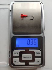 Lakované Jig hlavičky pro Ultralight přívlač set 10ks 1g 2cm - 6