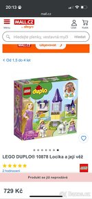 Lego Duplo Locika a její věž + hrací deska + zvířátka - 6