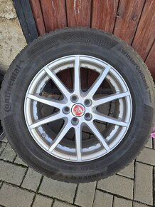 Sada 17" alu kol Jaguar na zimní pneu 225/65 R17 - 6